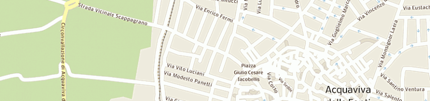 Mappa della impresa passpoint sas di cavallo roberto e c a ACQUAVIVA DELLE FONTI