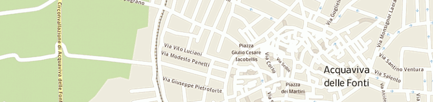 Mappa della impresa plantamura francesco a ACQUAVIVA DELLE FONTI