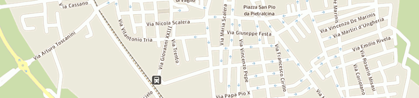 Mappa della impresa casucci felice a ACQUAVIVA DELLE FONTI