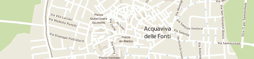 Mappa della impresa buttari caterina a ACQUAVIVA DELLE FONTI
