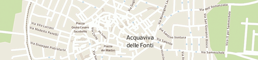 Mappa della impresa abrusci maddalena a ACQUAVIVA DELLE FONTI