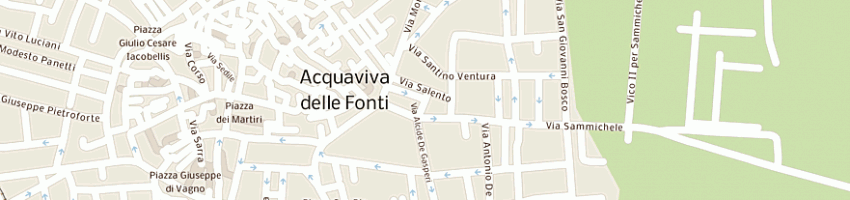Mappa della impresa palazzo francesco a ACQUAVIVA DELLE FONTI