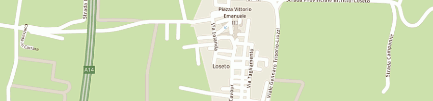 Mappa della impresa scuola elementare a VALENZANO