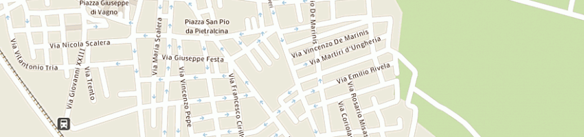 Mappa della impresa graziano pietro a ACQUAVIVA DELLE FONTI
