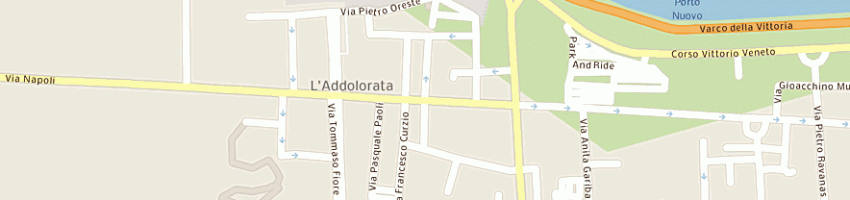 Mappa della impresa filograno francesco a BARI