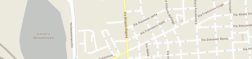 Mappa della impresa vannucci gianpiero a BARI