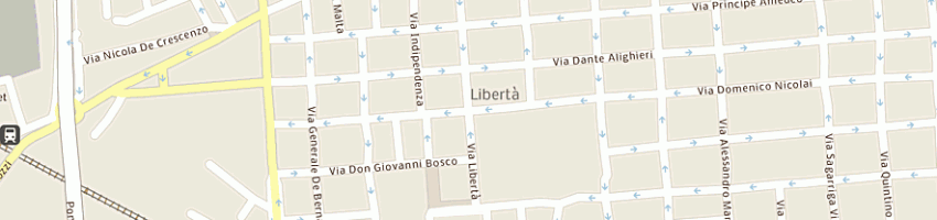 Mappa della impresa net service di loiodice jean a BARI