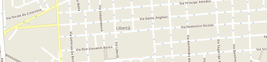 Mappa della impresa hotel victor srl a BARI