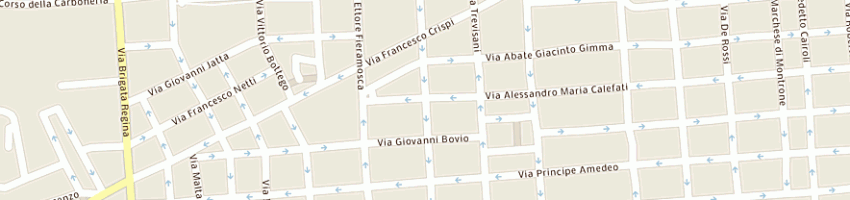 Mappa della impresa franco michele a BARI