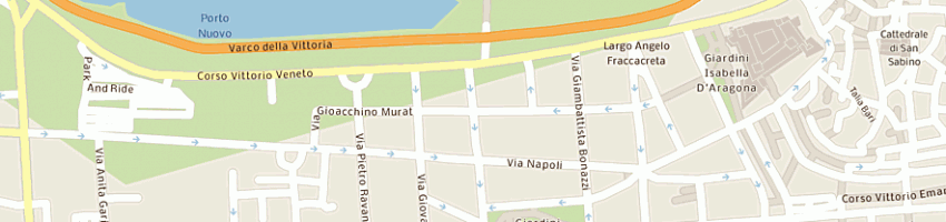 Mappa della impresa rubino detergenti di rubino antonio a BARI