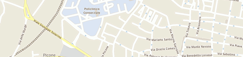 Mappa della impresa nitti domenico a BARI