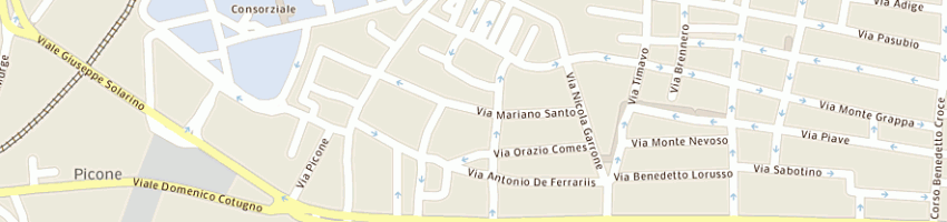 Mappa della impresa istituto aurora a BARI