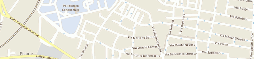 Mappa della impresa nuove frontiere lavoro spa a BARI