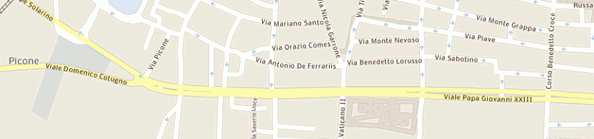 Mappa della impresa fluids center srl a BARI