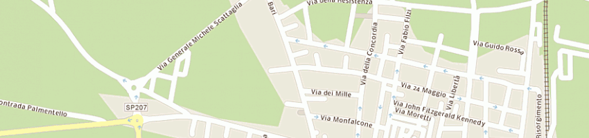 Mappa della impresa non solo bagno di pascazio tommaso adriano a ADELFIA