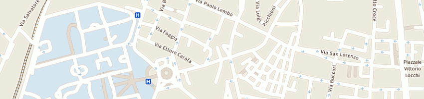 Mappa della impresa abzim nuovo di ro'vitangelo a BARI