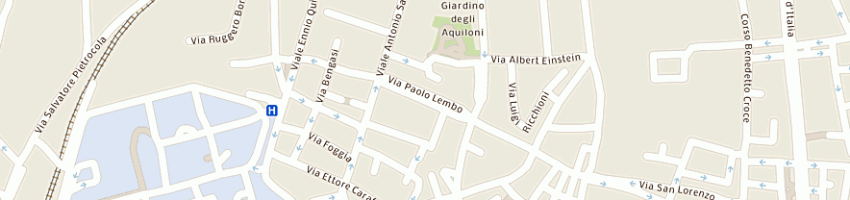 Mappa della impresa monno michele a BARI