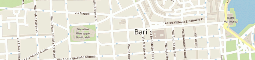 Mappa della impresa amendolare fe petrera fp-notai associati a BARI