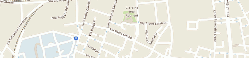 Mappa della impresa ruggiero gabriella a BARI