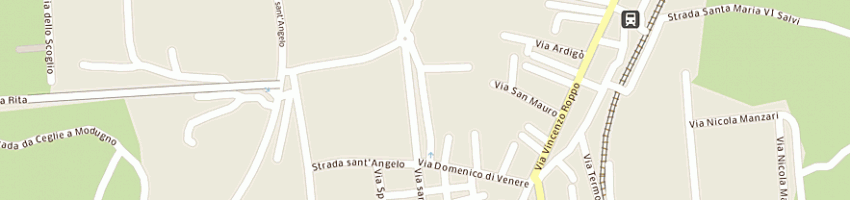 Mappa della impresa nardulli sas di menolascina fsco e c a BARI