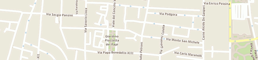 Mappa della impresa cicerone potito a BARI