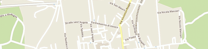 Mappa della impresa anaclerio giovanni a BARI