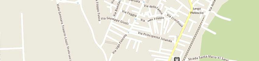 Mappa della impresa signorile vito a BARI