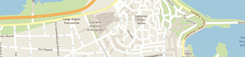 Mappa della impresa comunita' figlie della sapienza a BARI