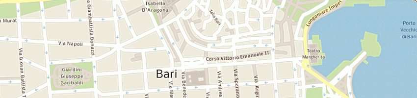 Mappa della impresa giorgio vincenzo a BARI