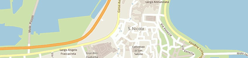 Mappa della impresa rana isabella a BARI