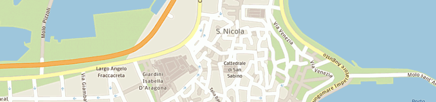 Mappa della impresa de giglio michele a BARI