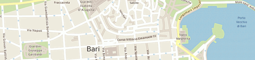 Mappa della impresa auser puglia a BARI