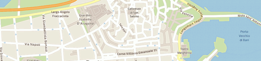 Mappa della impresa wwf fondo mondiale natura a BARI