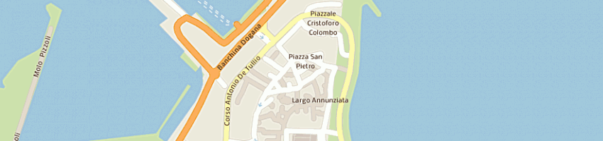 Mappa della impresa comunita' sscolastica al porto a BARI