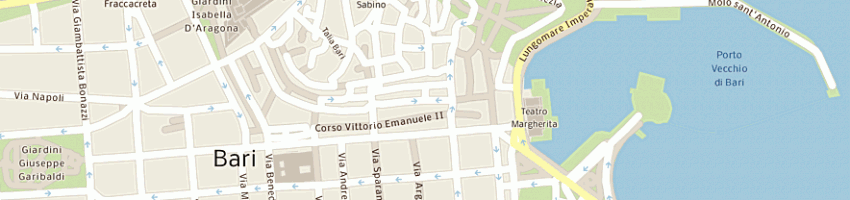 Mappa della impresa floro francesco a BARI