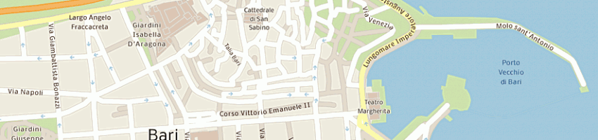 Mappa della impresa miraglia ada a BARI