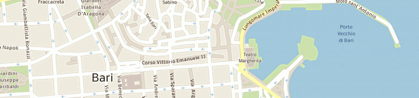 Mappa della impresa chiese cattoliche parrocchiali san michele arcangelo a BARI