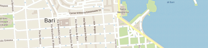Mappa della impresa contecom consulenze tecniche e commerciali a BARI