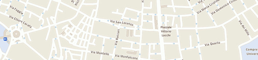 Mappa della impresa famiani massimo a BARI