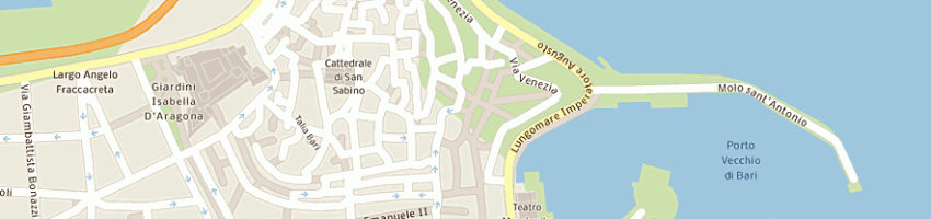 Mappa della impresa anticantina di filippo giannelli e c sas a BARI