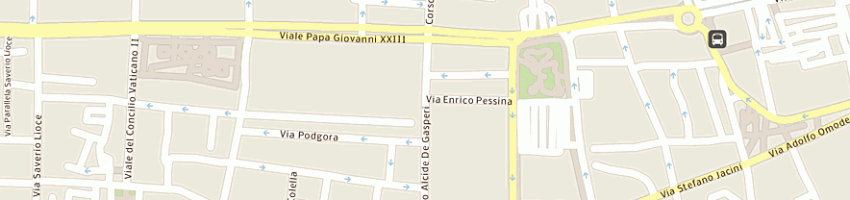 Mappa della impresa mezzi claudio a BARI