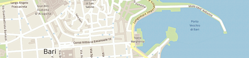 Mappa della impresa reset srl a BARI