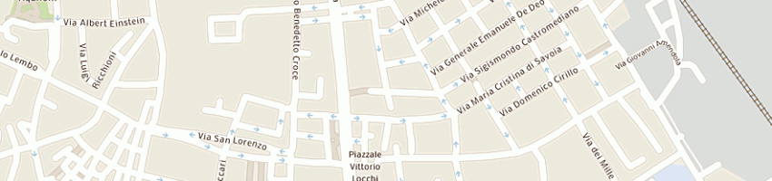Mappa della impresa viterbo luigi a BARI