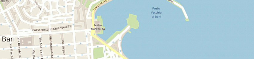 Mappa della impresa bar chiosco rossini a BARI