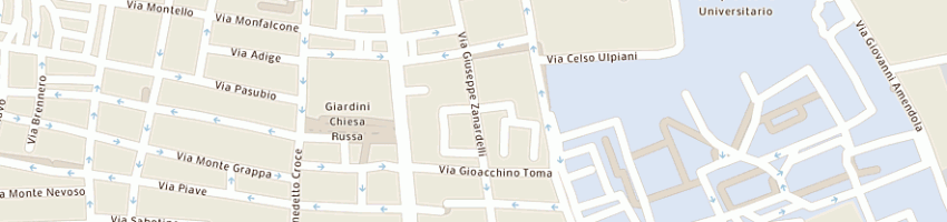 Mappa della impresa macina michele a BARI