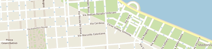 Mappa della impresa mangione luigi a BARI
