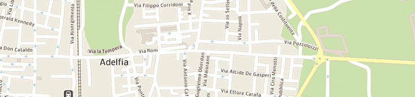 Mappa della impresa farmacia comunale adelfia srl a ADELFIA
