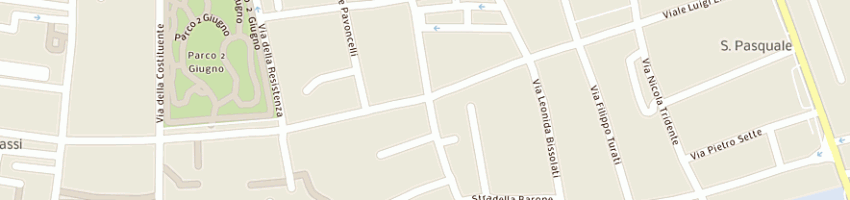 Mappa della impresa ameruoso n e c sas a BARI