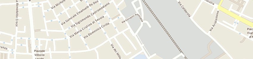Mappa della impresa ressa cosmo a BARI