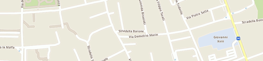 Mappa della impresa pellicani giuditta -lacalendola adamo a BARI